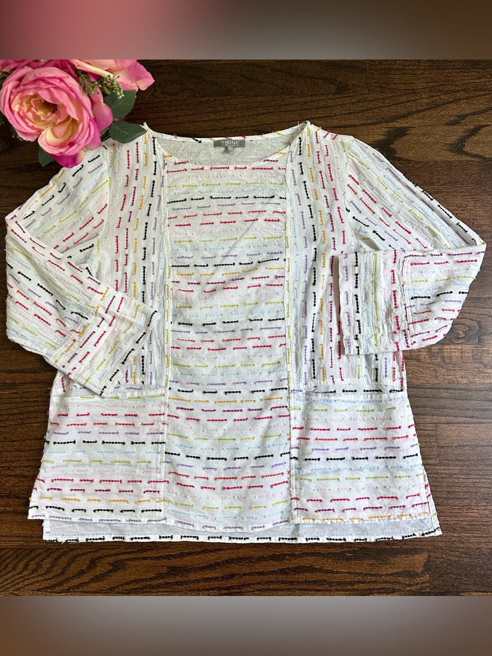 Habitat clothes to live in cotton top, size XS